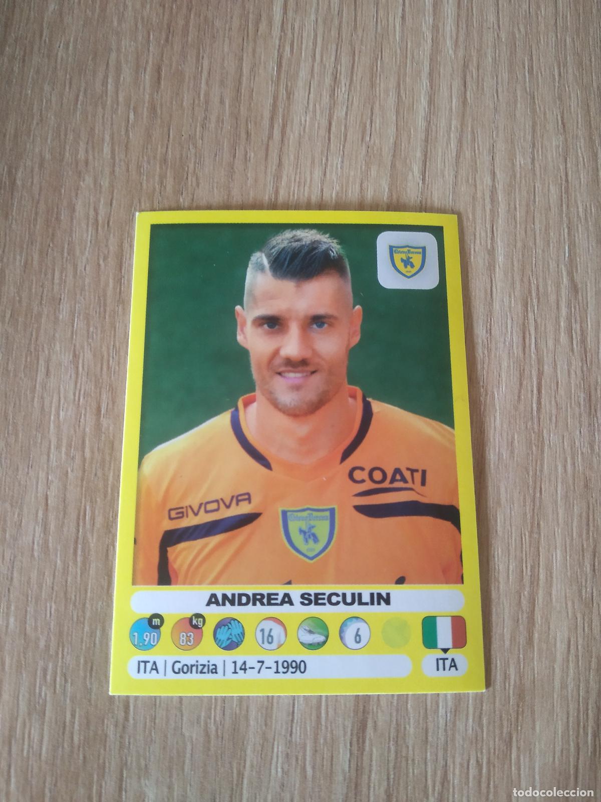 Cromos de f&uacute;tbol: 90 ANDREA SECULIN CHIEVOVERONA CROMO FUTBOL PANINI LIGA ITALIA 18-19 CALCIATORI 2018-2019