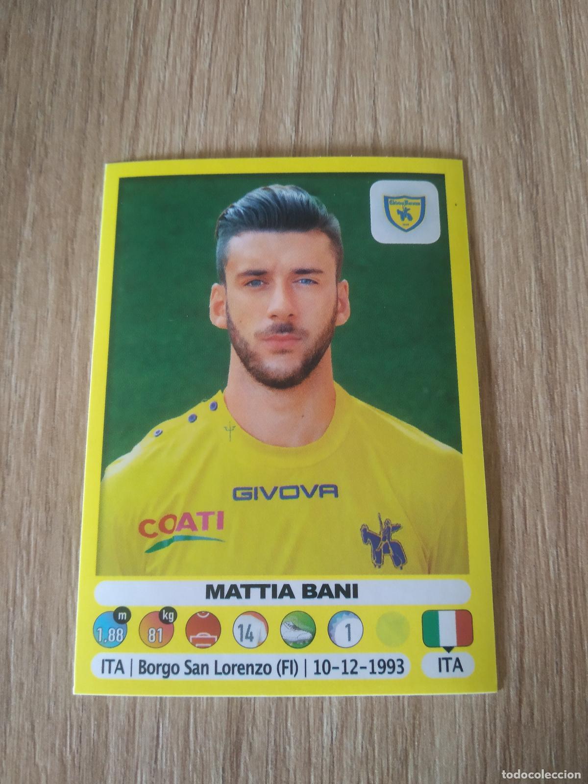Cromos de f&uacute;tbol: 92 MATTIA BANI CHIEVOVERONA CROMO FUTBOL PANINI LIGA ITALIA 18-19 CALCIATORI 2018-2019
