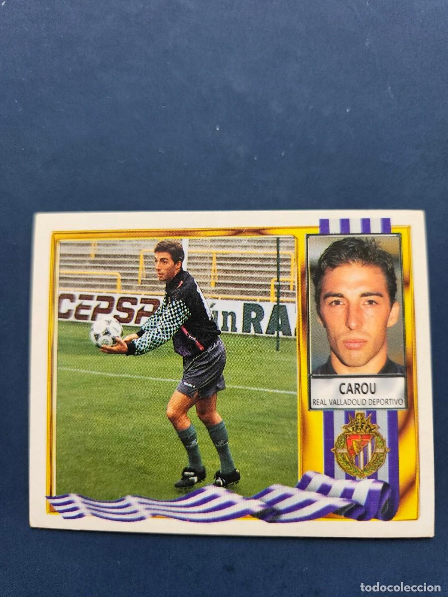 Cromos de f&uacute;tbol: CAROU VALLADOLID LIGA ESTE 95 96 1995 1996 SIN PEGAR NUNCA PEGADO