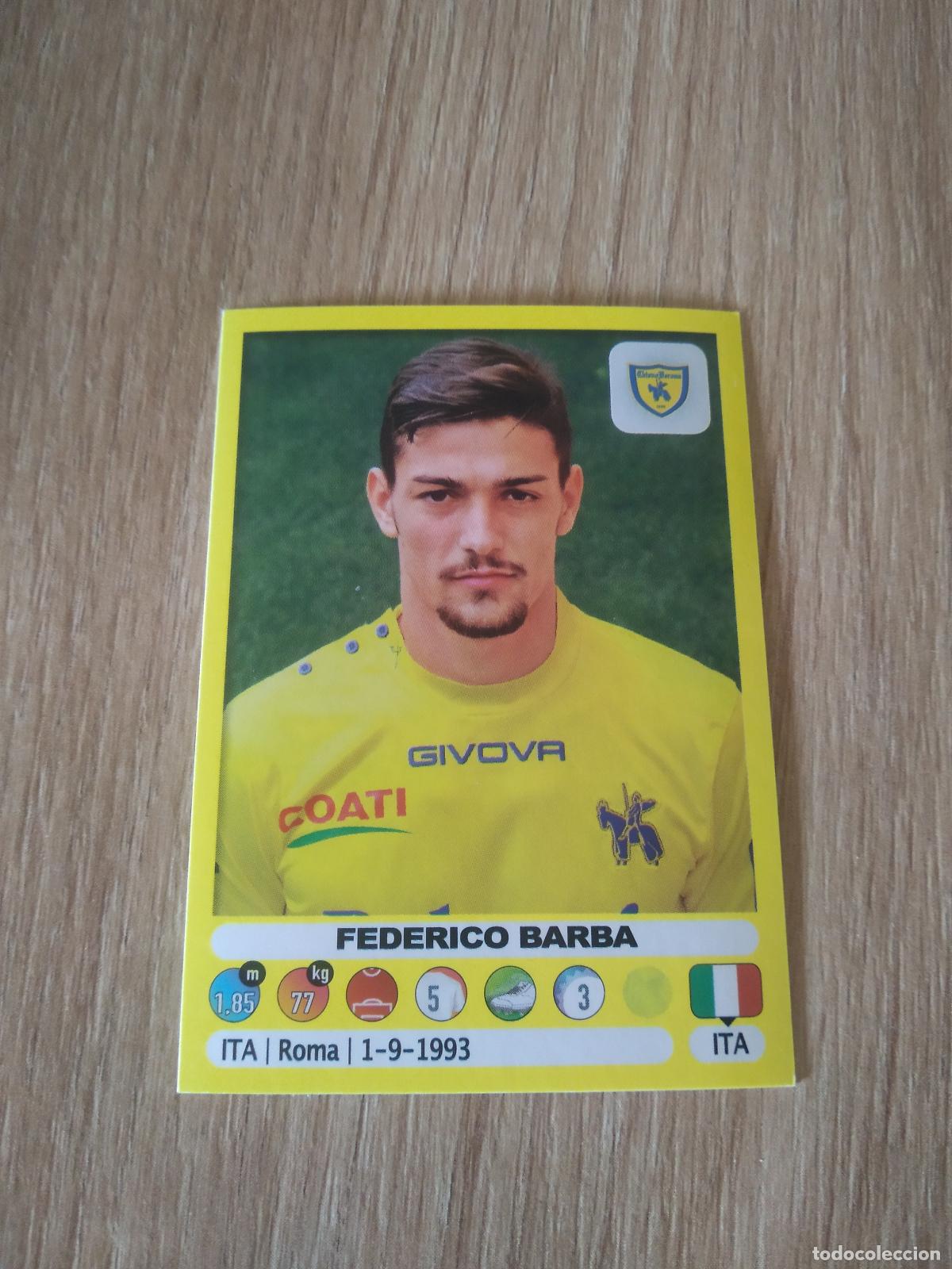 Cromos de f&uacute;tbol: 94 FEDERICO BARBA CHIEVOVERONA CROMO FUTBOL PANINI LIGA ITALIA 18-19 CALCIATORI 2018-2019