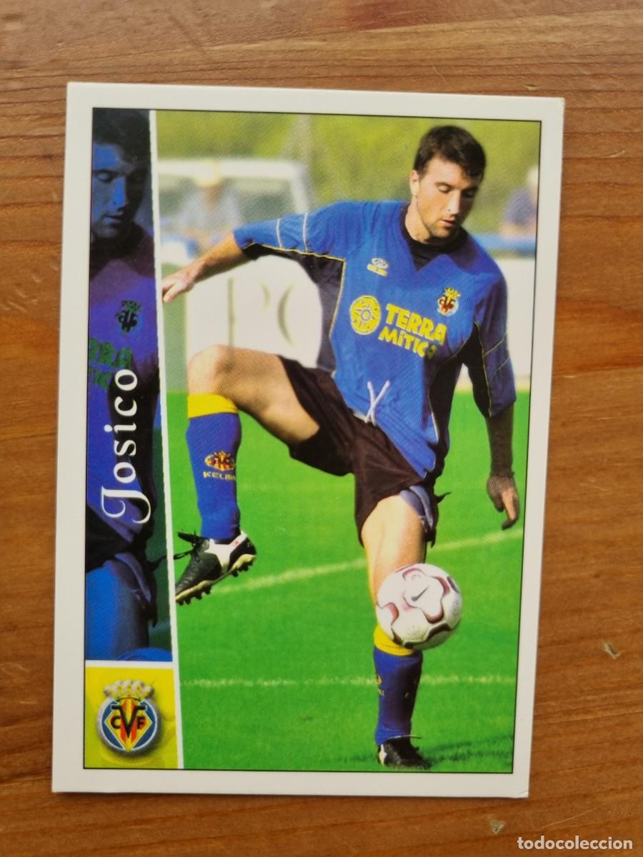 Cromos de f&uacute;tbol: 396 JOSICO (Villarreal CF). Las Fichas de la Liga 2002 2003 02 03 (Mundicromo)