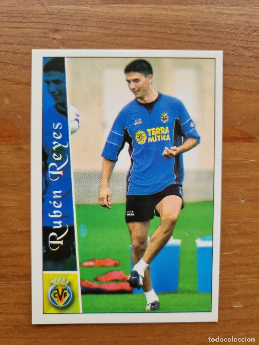 Cromos de f&uacute;tbol: 397 RUB&Eacute;N REYES (Villarreal CF). Las Fichas de la Liga 2002 2003 02 03 (Mundicromo)