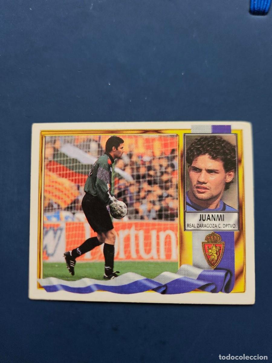 Fu&szlig;ball-Sticker: JUANMI ZARAGOZA LIGA ESTE 95 96 1995 1996 SIN PEGAR NUNCA PEGADO