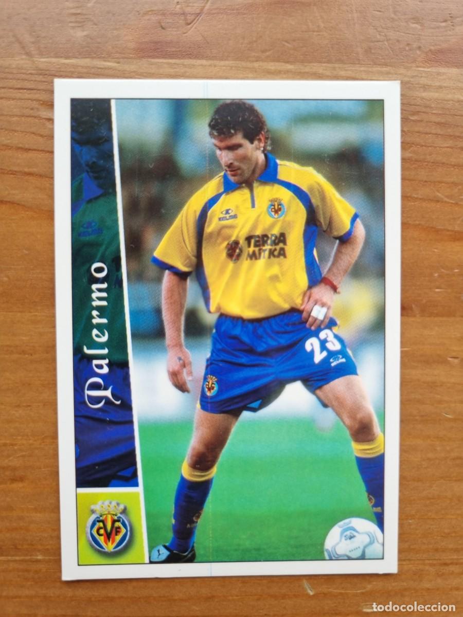 Fu&szlig;ball-Sticker: 402 PALERMO (Villarreal CF). Las Fichas de la Liga 2002 2003 02 03 (Mundicromo)