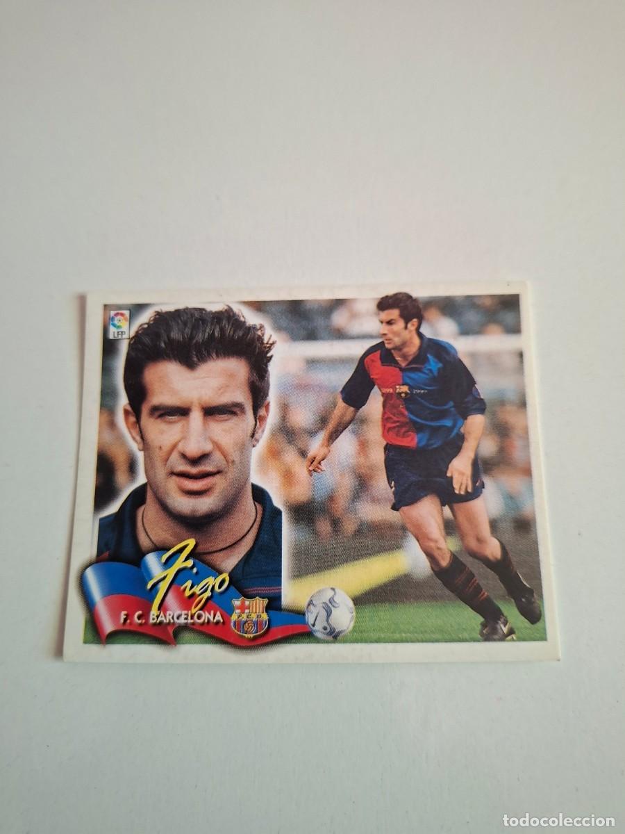 Fu&szlig;ball-Sticker: ESTE - LIGA 2000/2001 - 00 01 - F.C. BARCELONA - FIGO (BAJA) - SIN PEGAR