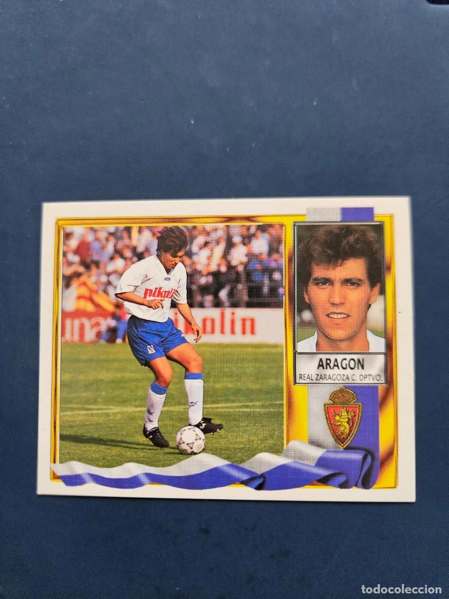 Cromos de f&uacute;tbol: ARAGON ZARAGOZA LIGA ESTE 95 96 1995 1996 SIN PEGAR NUNCA PEGADO