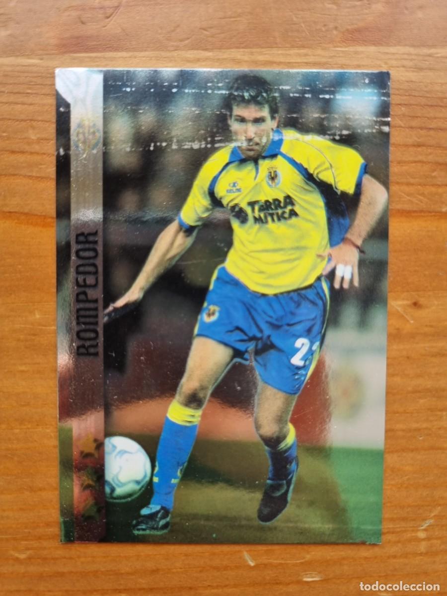Cromos de f&uacute;tbol: 404 PALERMO (Villarreal CF) ROMPEDOR. Las Fichas de la Liga 2002 2003 02 03 (Mundicromo)