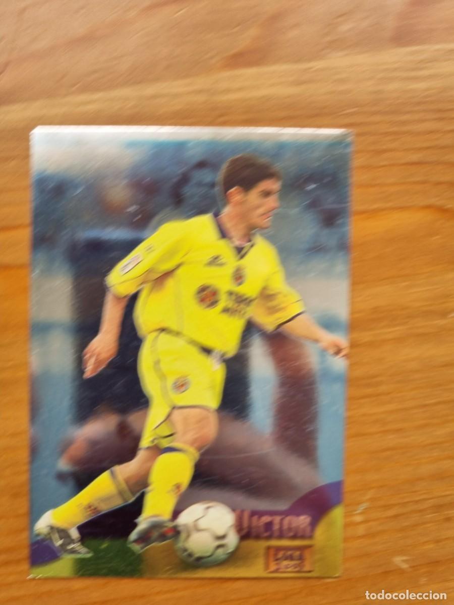 Cromos de f&uacute;tbol: 405 V&Iacute;CTOR (Villarreal CF) EL MEJOR. Las Fichas de la Liga 2002 2003 02 03 (Mundicromo)