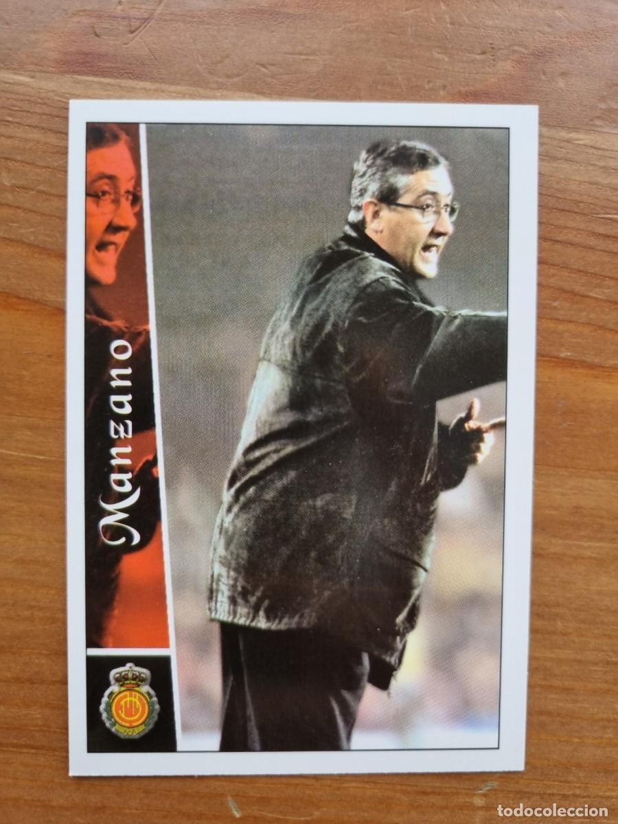 Cromos de f&uacute;tbol: 408 MANZANO (RCD Mallorca). Las Fichas de la Liga 2002 2003 02 03 (Mundicromo)