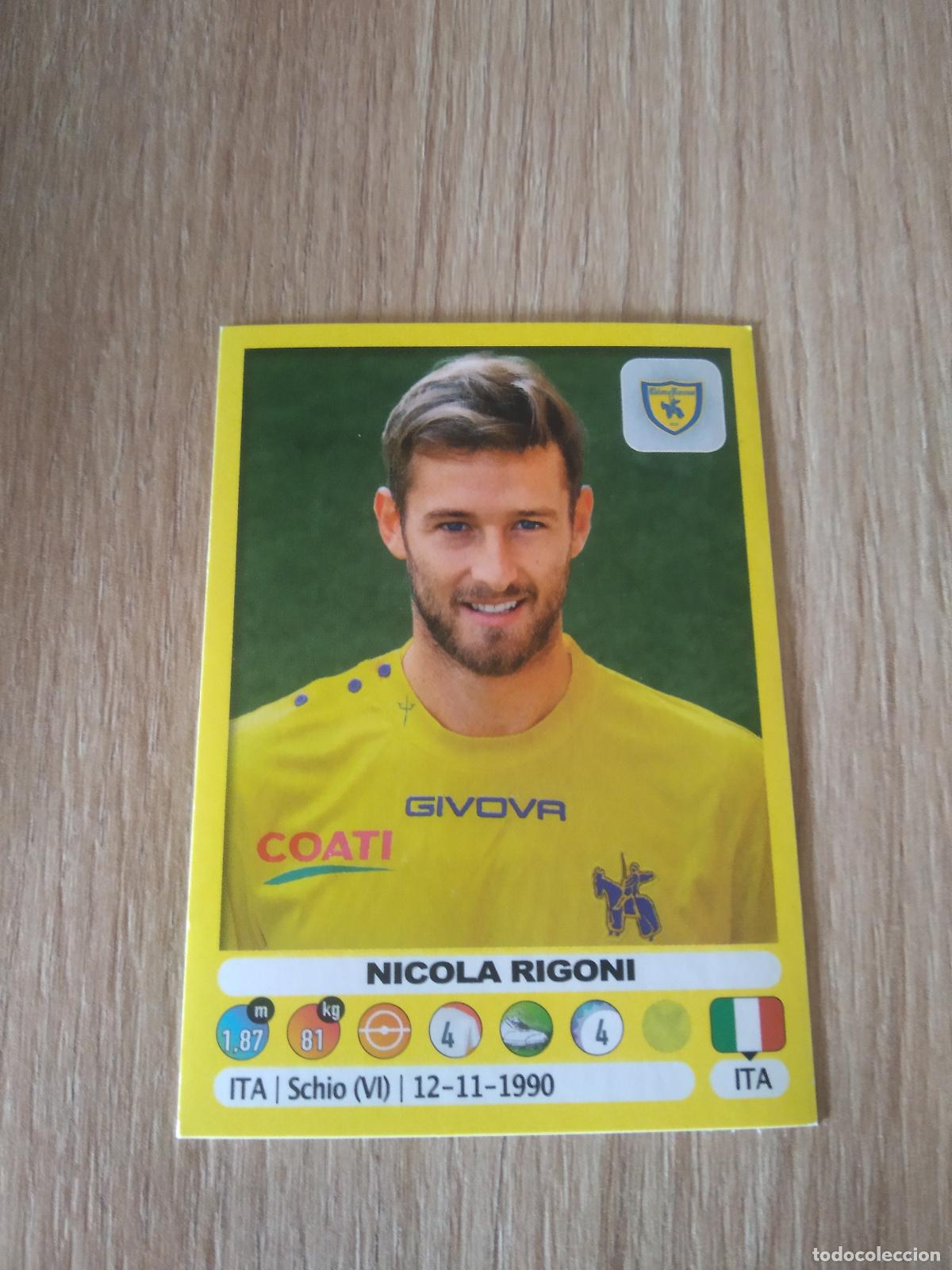 Cromos de f&uacute;tbol: 101 NICOLA RIGONI CHIEVOVERONA CROMO FUTBOL PANINI LIGA ITALIA 18-19 CALCIATORI 2018-2019