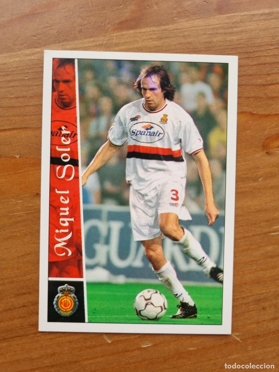 Cromos de f&uacute;tbol: 411 MIQUEL SOLER (RCD Mallorca). Las Fichas de la Liga 2002 2003 02 03 (Mundicromo)
