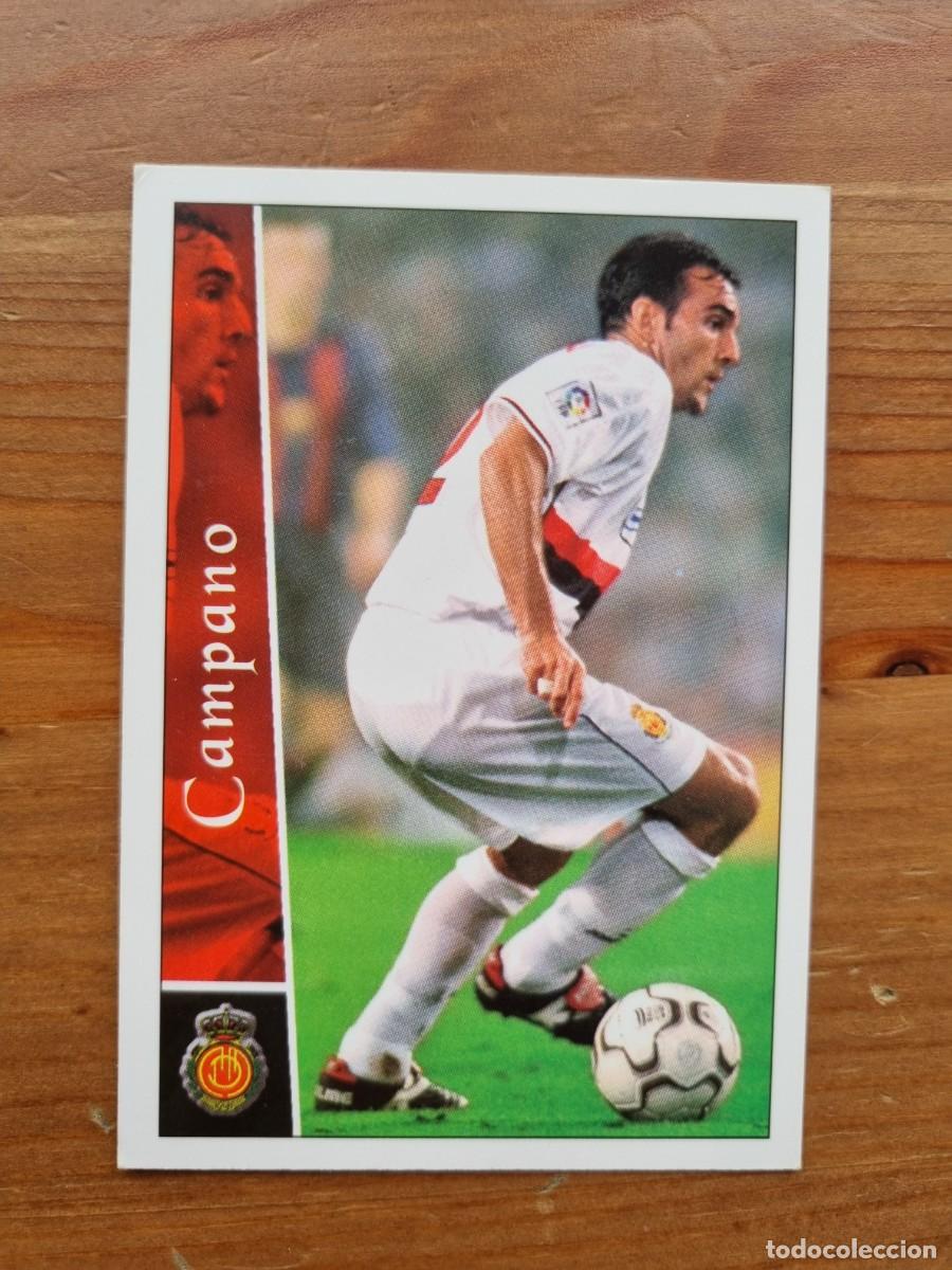 Cromos de f&uacute;tbol: 412 CAMPANO (RCD Mallorca). Las Fichas de la Liga 2002 2003 02 03 (Mundicromo)