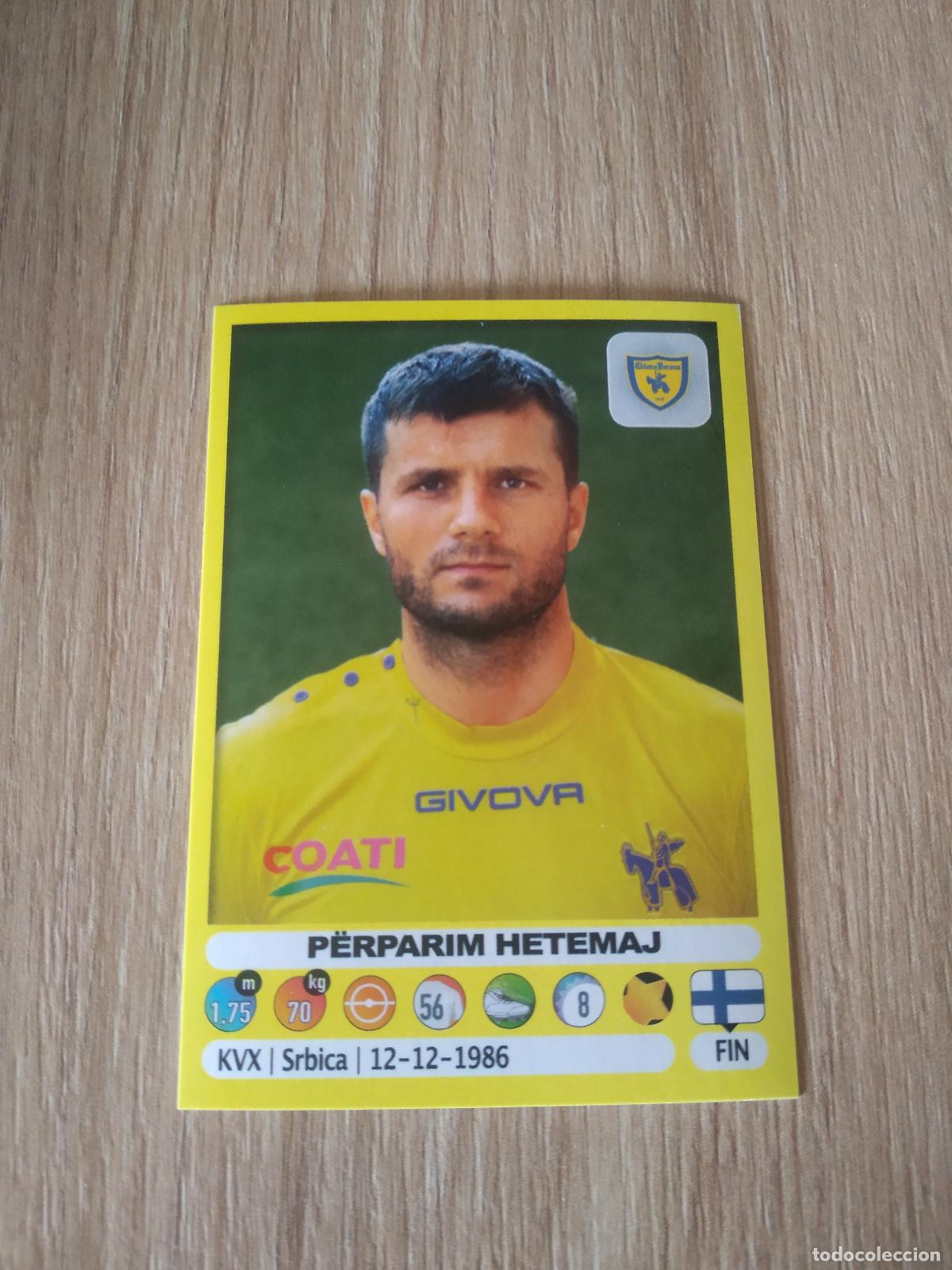Cromos de f&uacute;tbol: 102 PERPARIM HETEMAJ CHIEVOVERONA CROMO FUTBOL PANINI LIGA ITALIA 18-19 CALCIATORI 2018-2019