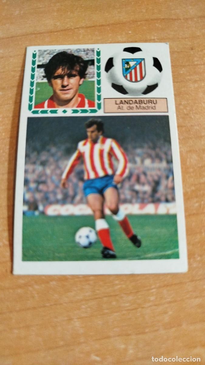 Cromos de f&uacute;tbol: LIGA ESPA&Ntilde;OLA 83/84 - AT. DE MADRID - LANDABURU