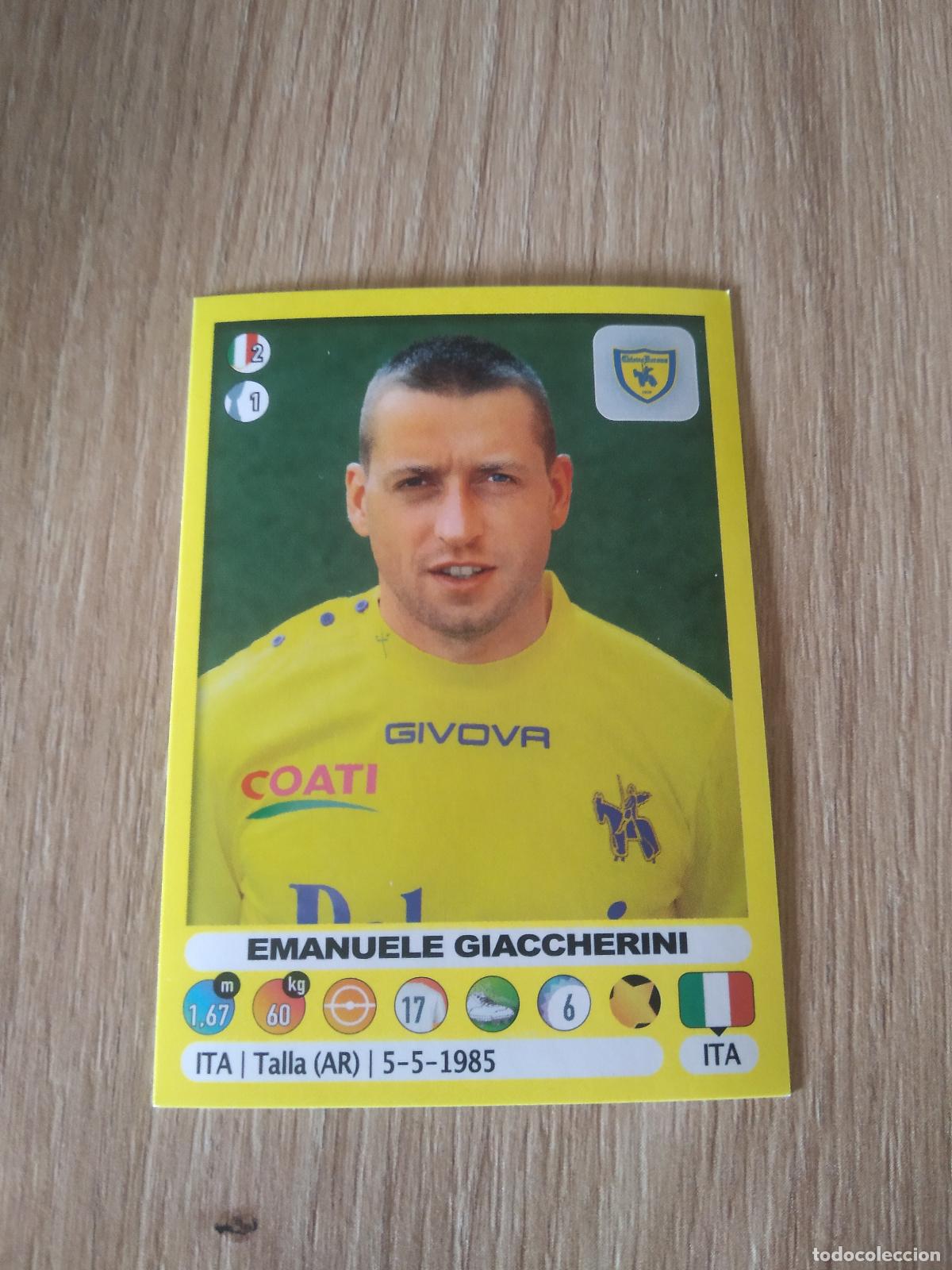 Cromos de f&uacute;tbol: 106 EMANUELE GIACCHERINI CHIEVOVERONA CROMO FUTBOL PANINI LIGA ITALIA 18-19 CALCIATORI 2018-2019