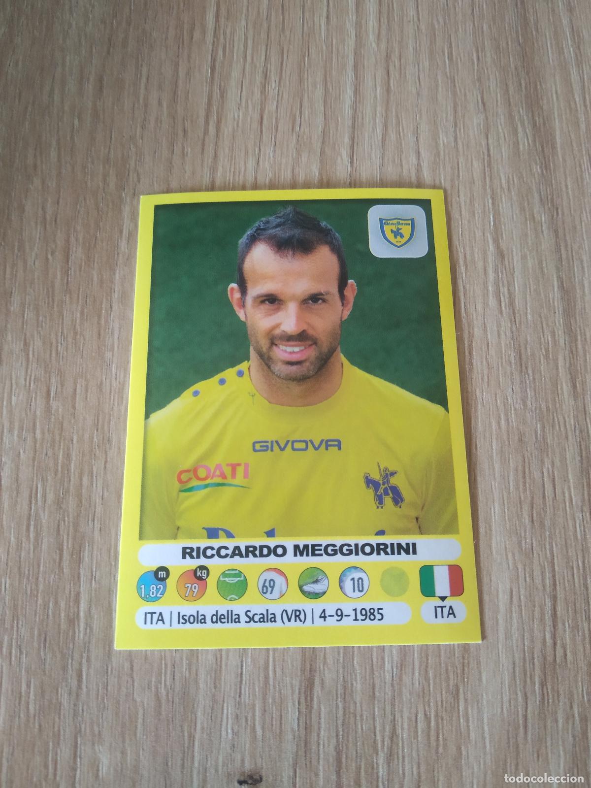 Cromos de f&uacute;tbol: 109 RICCARDO MEGGIORINI CHIEVOVERONA CROMO FUTBOL PANINI LIGA ITALIA 18-19 CALCIATORI 2018-2019