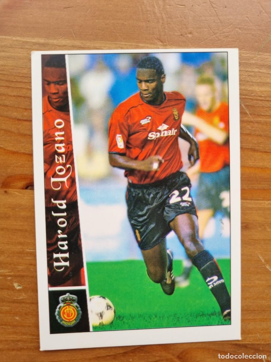 Cromos de f&uacute;tbol: 422 HAROLD LOZANO (RCD Mallorca). Las Fichas de la Liga 2002 2003 02 03 (Mundicromo)