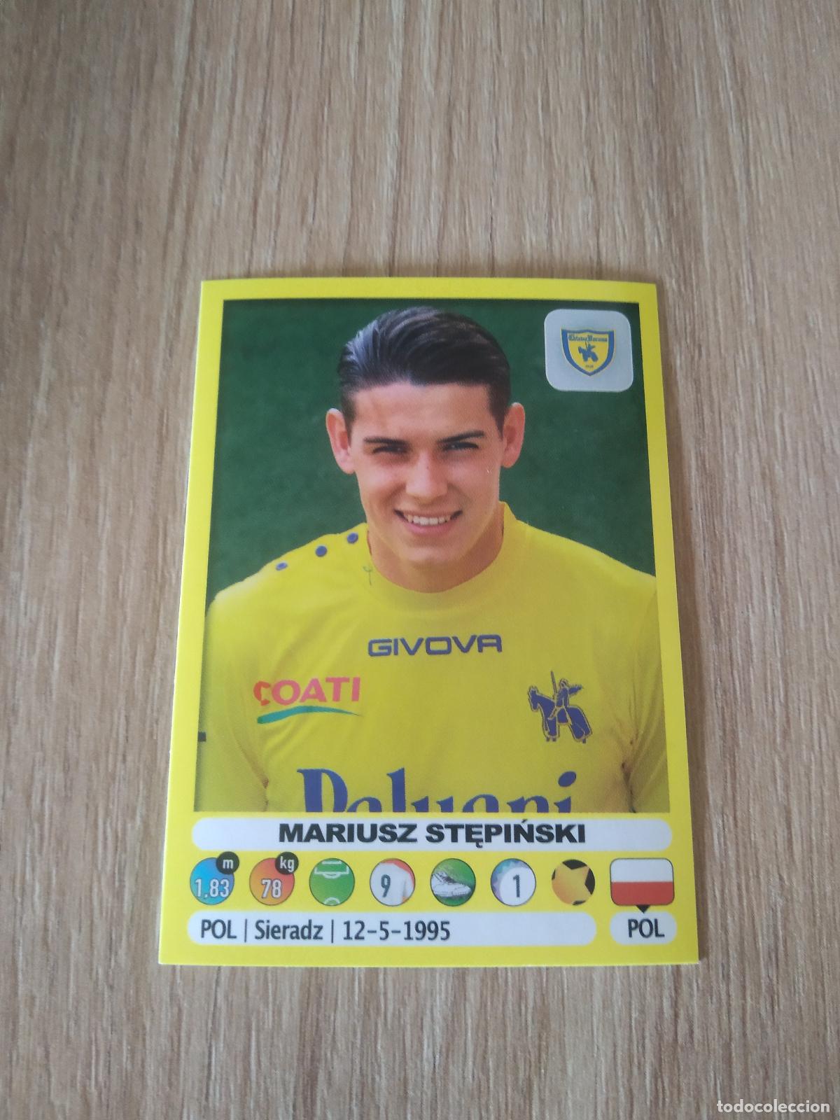 Cromos de f&uacute;tbol: 111 MARIUSZ STEPINSKI CHIEVOVERONA CROMO FUTBOL PANINI LIGA ITALIA 18-19 CALCIATORI 2018-2019