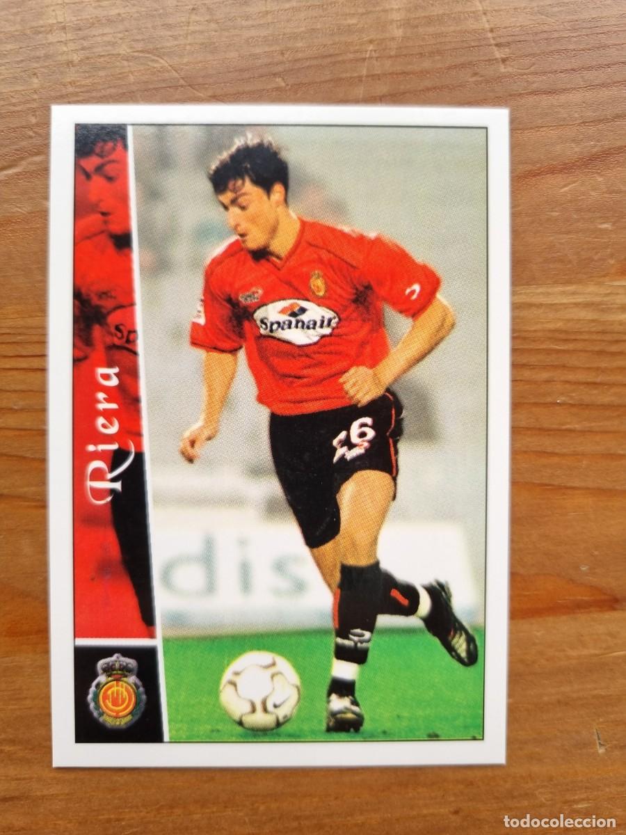 Cromos de f&uacute;tbol: 424 RIERA (RCD Mallorca). Las Fichas de la Liga 2002 2003 02 03 (Mundicromo)