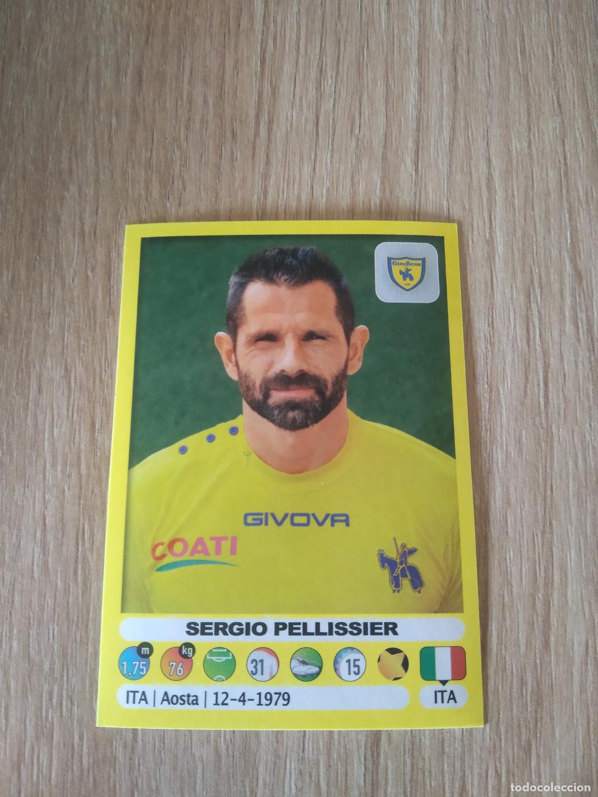 Cromos de f&uacute;tbol: 112 SERGIO PELLISSIER CHIEVOVERONA CROMO FUTBOL PANINI LIGA ITALIA 18-19 CALCIATORI 2018-2019