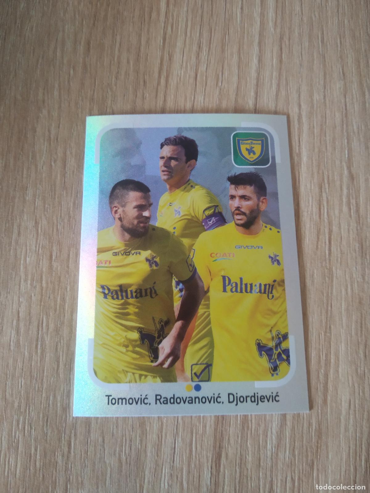 Cromos de f&uacute;tbol: 113 TOMOVIC RADOVANOVIC DJORDJEVIC CROMO FUTBOL PANINI LIGA ITALIA 18-19 CALCIATORI 2018-2019