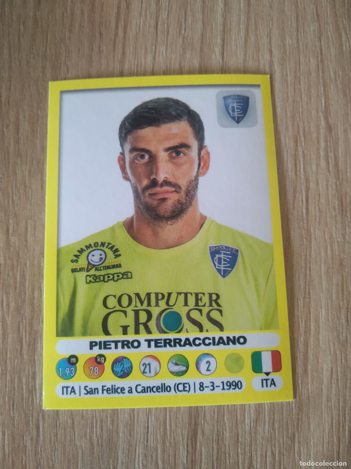 Cromos de f&uacute;tbol: 117 PIETRO TERRACCIANO EMPOLI CROMO FUTBOL PANINI LIGA ITALIA 18-19 CALCIATORI 2018-2019