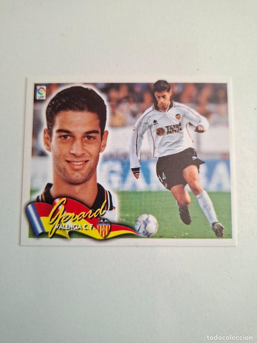 Cromos de f&uacute;tbol: ESTE - LIGA 2000/2001 - 00 01 - VALENCIA C.F. - GERARD (BAJA) - SIN PEGAR