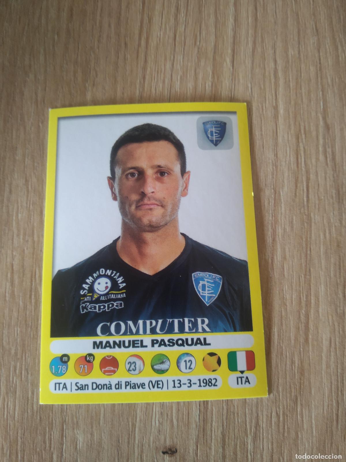 Cromos de f&uacute;tbol: 119 MANUEL PASQUAL EMPOLI CROMO FUTBOL PANINI LIGA ITALIA 18-19 CALCIATORI 2018-2019