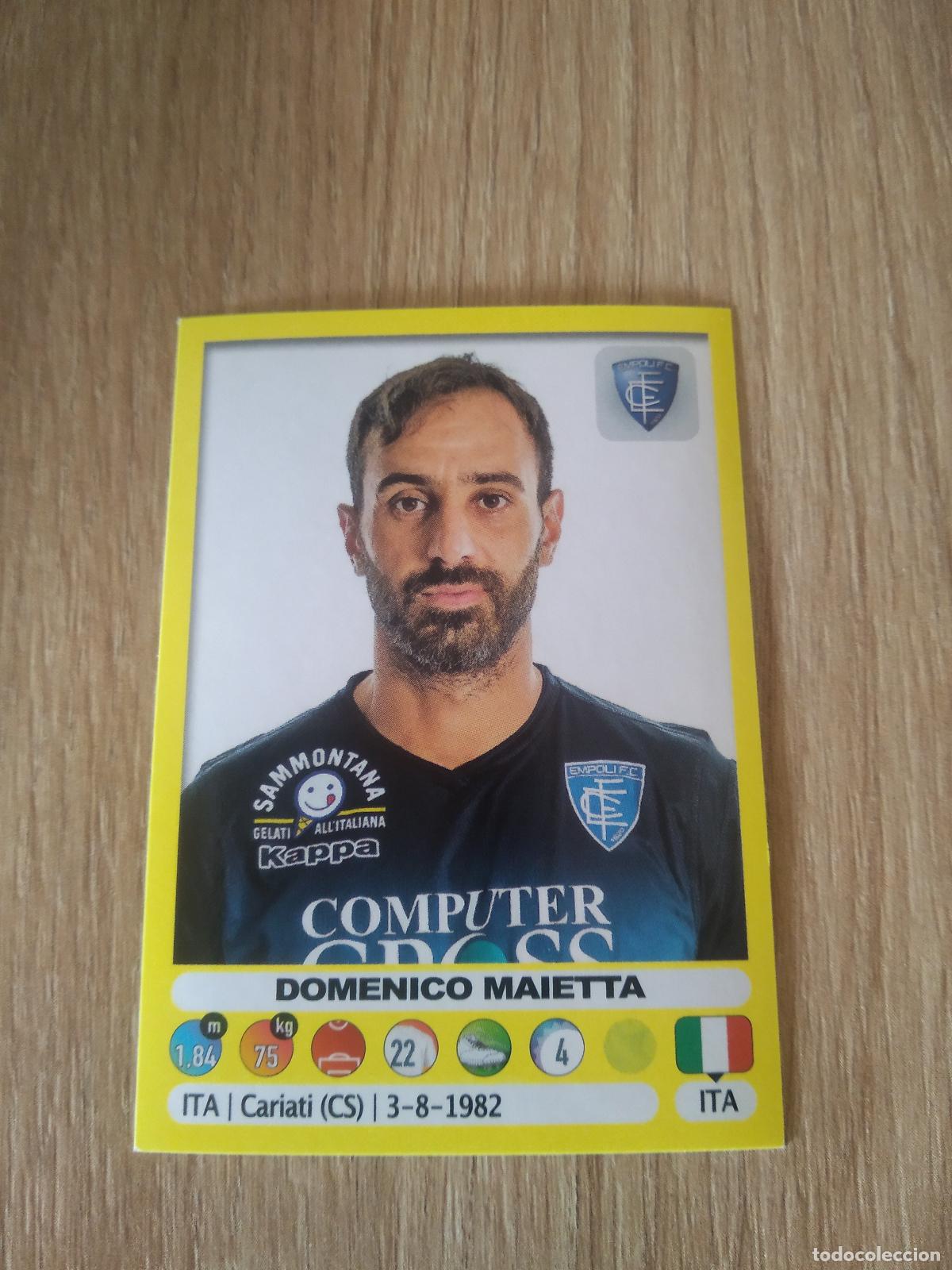 Cromos de f&uacute;tbol: 121 DOMENICO MAIETTA EMPOLI CROMO FUTBOL PANINI LIGA ITALIA 18-19 CALCIATORI 2018-2019