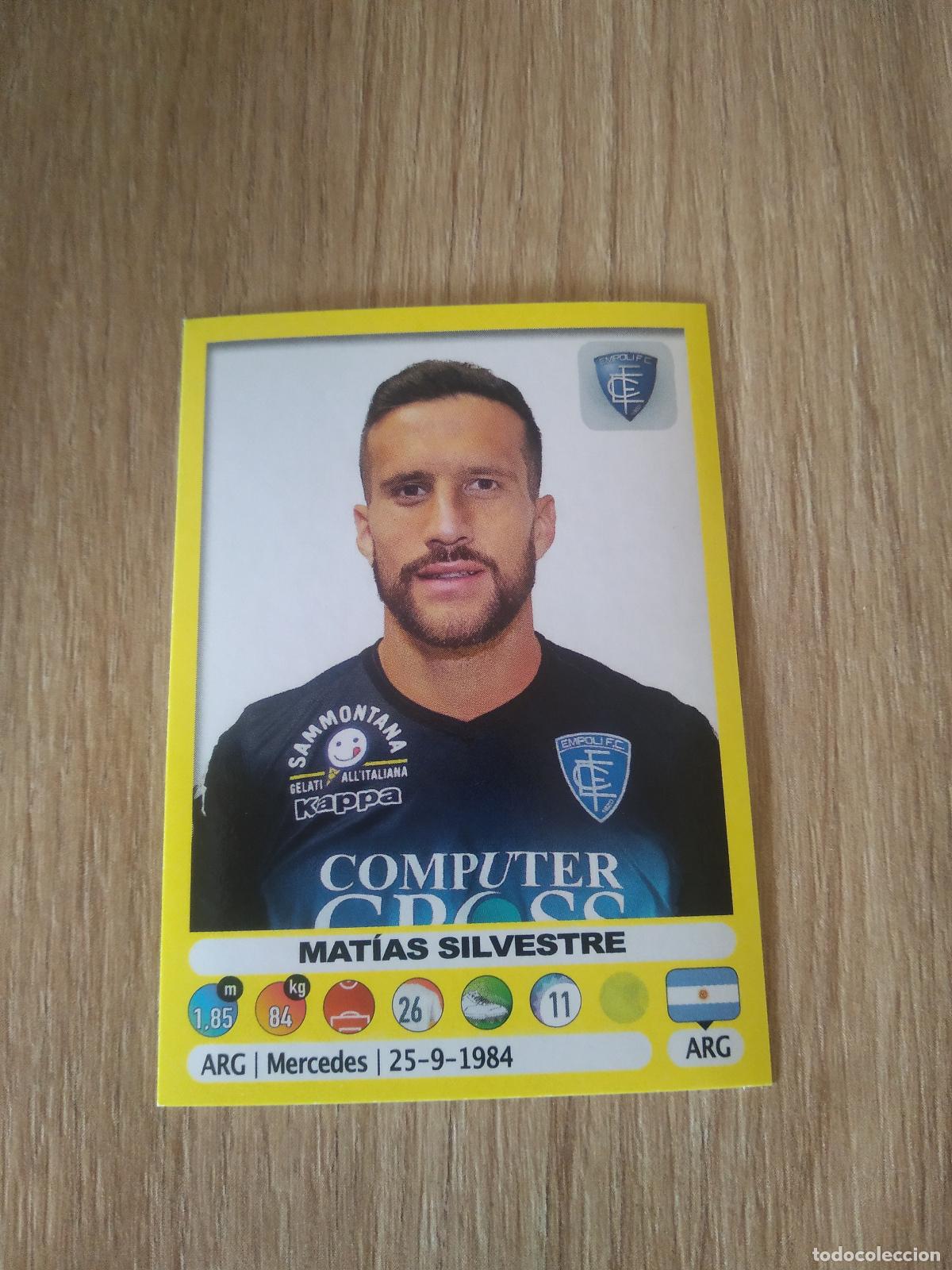 Cromos de f&uacute;tbol: 122 MATIAS SILVESTRE EMPOLI CROMO FUTBOL PANINI LIGA ITALIA 18-19 CALCIATORI 2018-2019