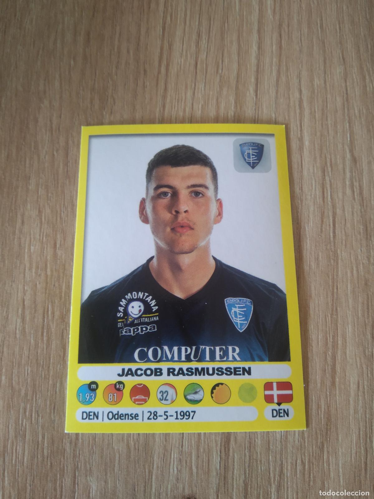 Cromos de f&uacute;tbol: 124 JACOB RASMUSSEN EMPOLI CROMO FUTBOL PANINI LIGA ITALIA 18-19 CALCIATORI 2018-2019