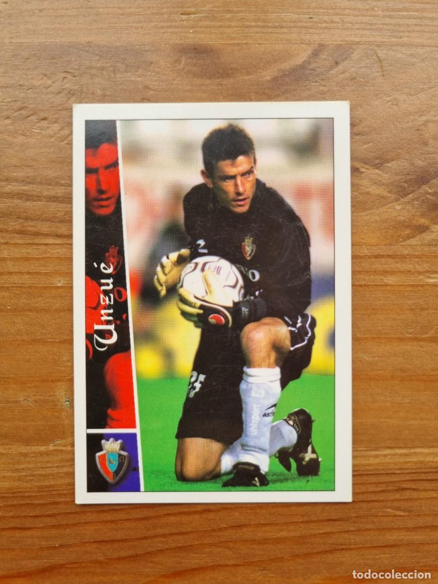 Cromos de f&uacute;tbol: 436 UNZU&Eacute; (CA Osasuna). Las Fichas de la Liga 2002 2003 02 03 (Mundicromo)