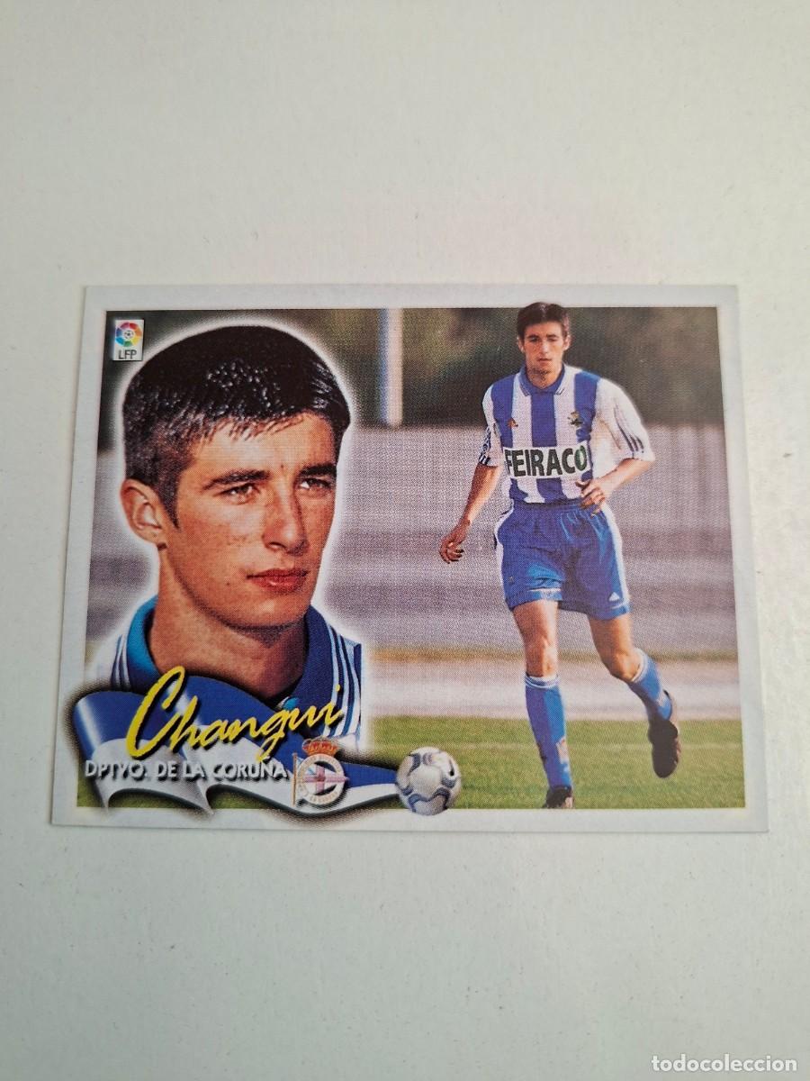 Cromos de f&uacute;tbol: ESTE - LIGA 2000/2001 - 00 01 - &Uacute;LTIMO FICHAJE N&ordm;1 (DEPORTIVO CORU&Ntilde;A - CHANGUI) - RECORTADO