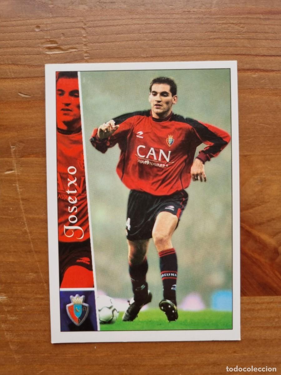 Cromos de f&uacute;tbol: 441 JOSETXO (CA Osasuna). Las Fichas de la Liga 2002 2003 02 03 (Mundicromo)
