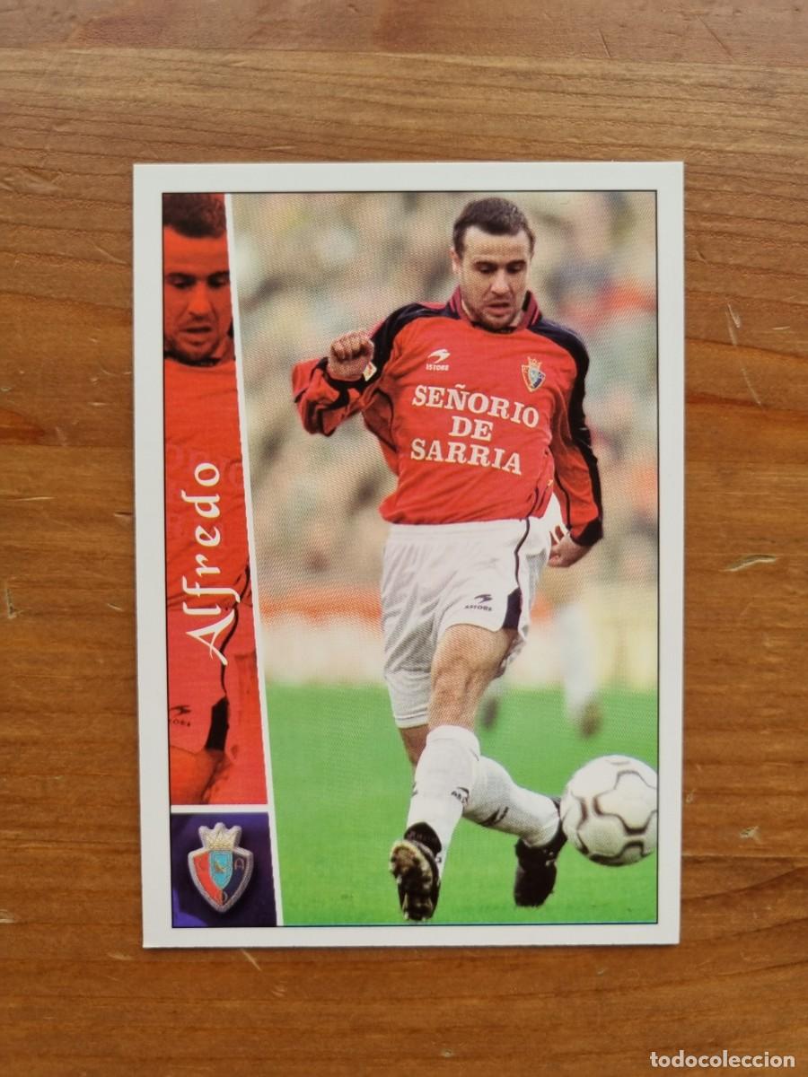Cromos de f&uacute;tbol: 445 ALFREDO (CA Osasuna). Las Fichas de la Liga 2002 2003 02 03 (Mundicromo)