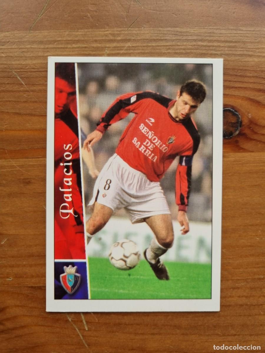 Cromos de f&uacute;tbol: 446 PALACIOS (CA Osasuna). Las Fichas de la Liga 2002 2003 02 03 (Mundicromo)