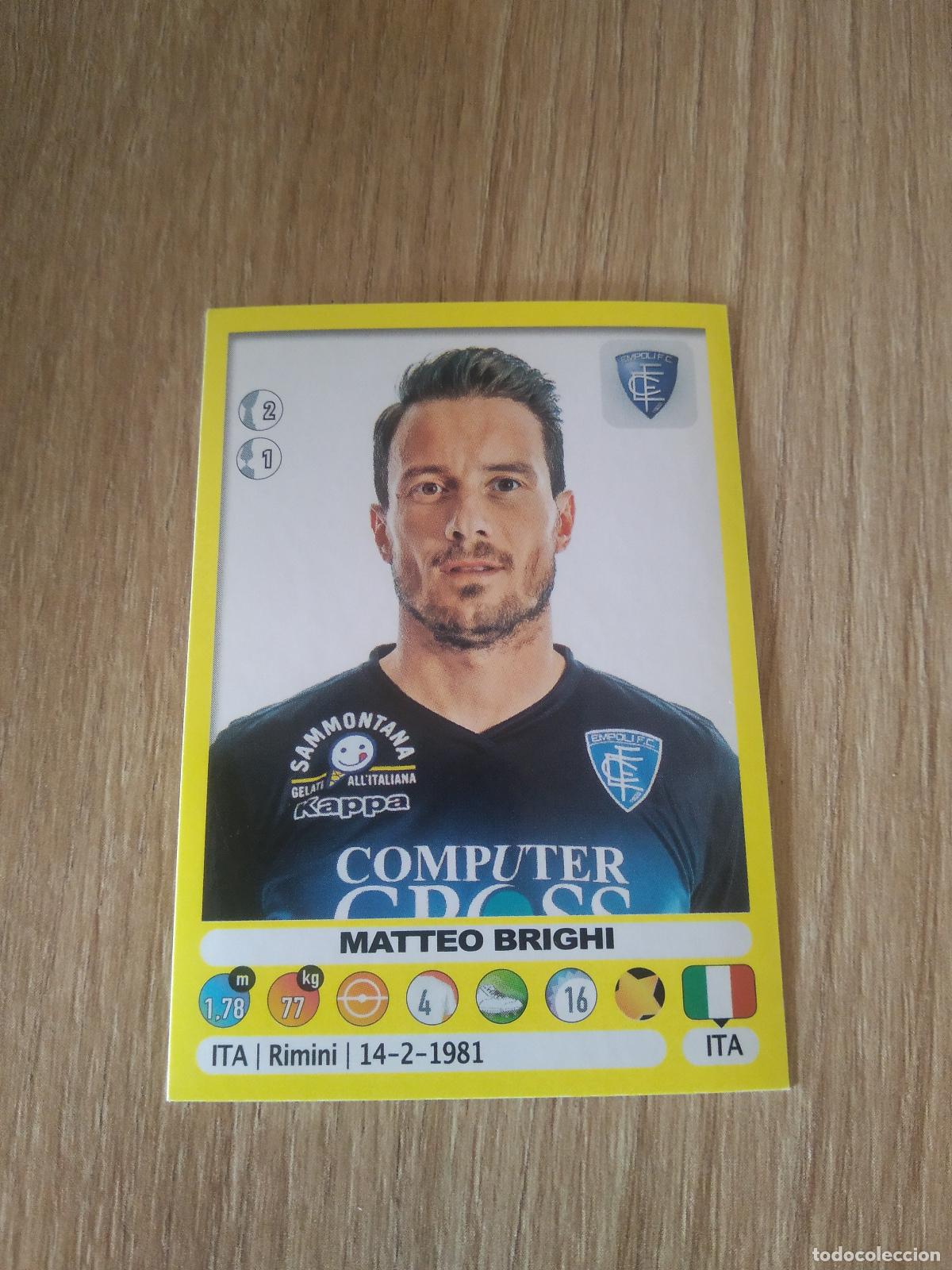 Cromos de f&uacute;tbol: 130 MATTEO BRIGHI EMPOLI CROMO FUTBOL PANINI LIGA ITALIA 18-19 CALCIATORI 2018-2019