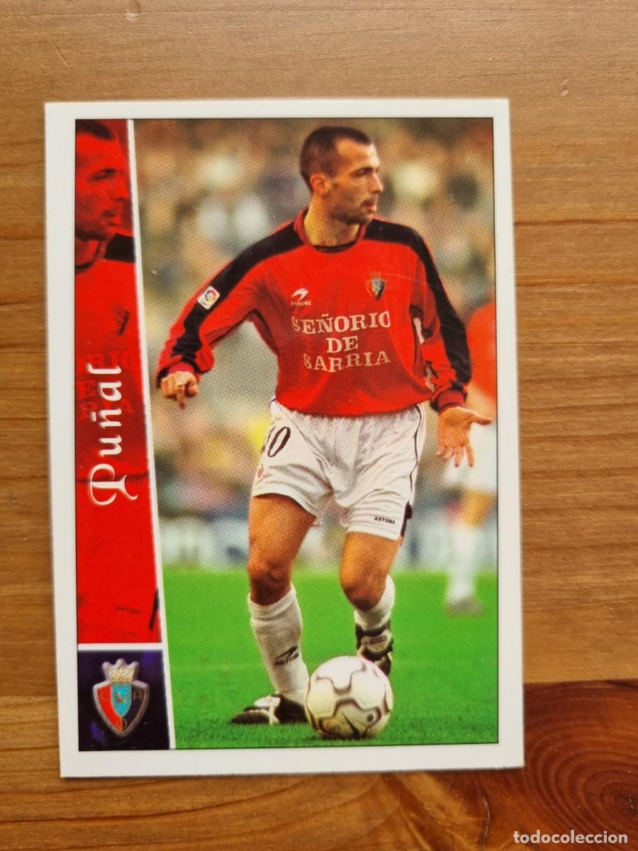 Cromos de f&uacute;tbol: 448 PU&Ntilde;AL (CA Osasuna). Las Fichas de la Liga 2002 2003 02 03 (Mundicromo)
