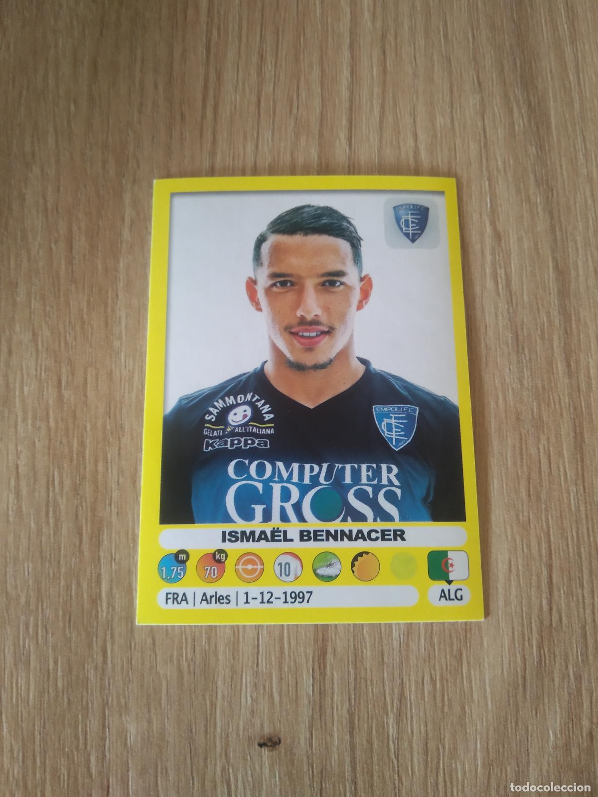 Cromos de f&uacute;tbol: 132 ISMAEL BENNACER EMPOLI CROMO FUTBOL PANINI LIGA ITALIA 18-19 CALCIATORI 2018-2019