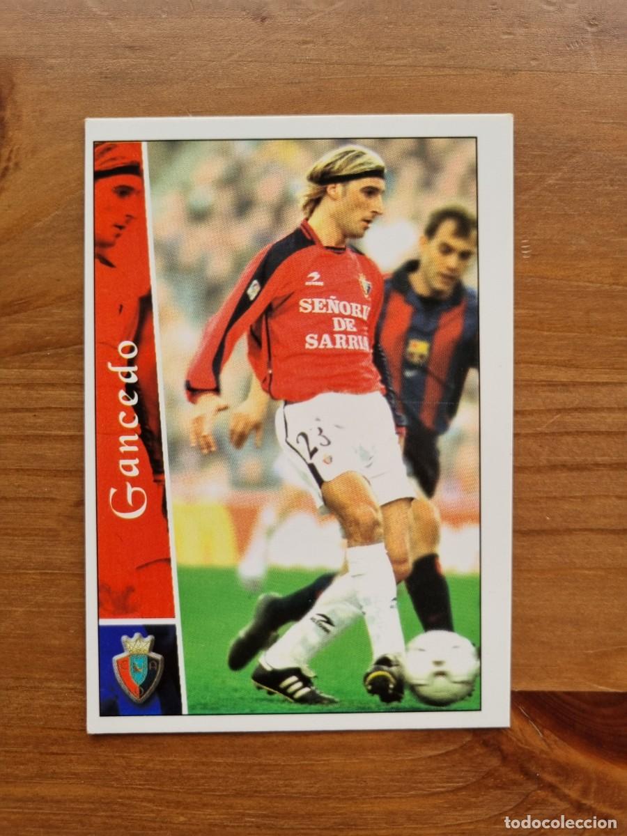Cromos de f&uacute;tbol: 451 GANCEDO (CA Osasuna). Las Fichas de la Liga 2002 2003 02 03 (Mundicromo)