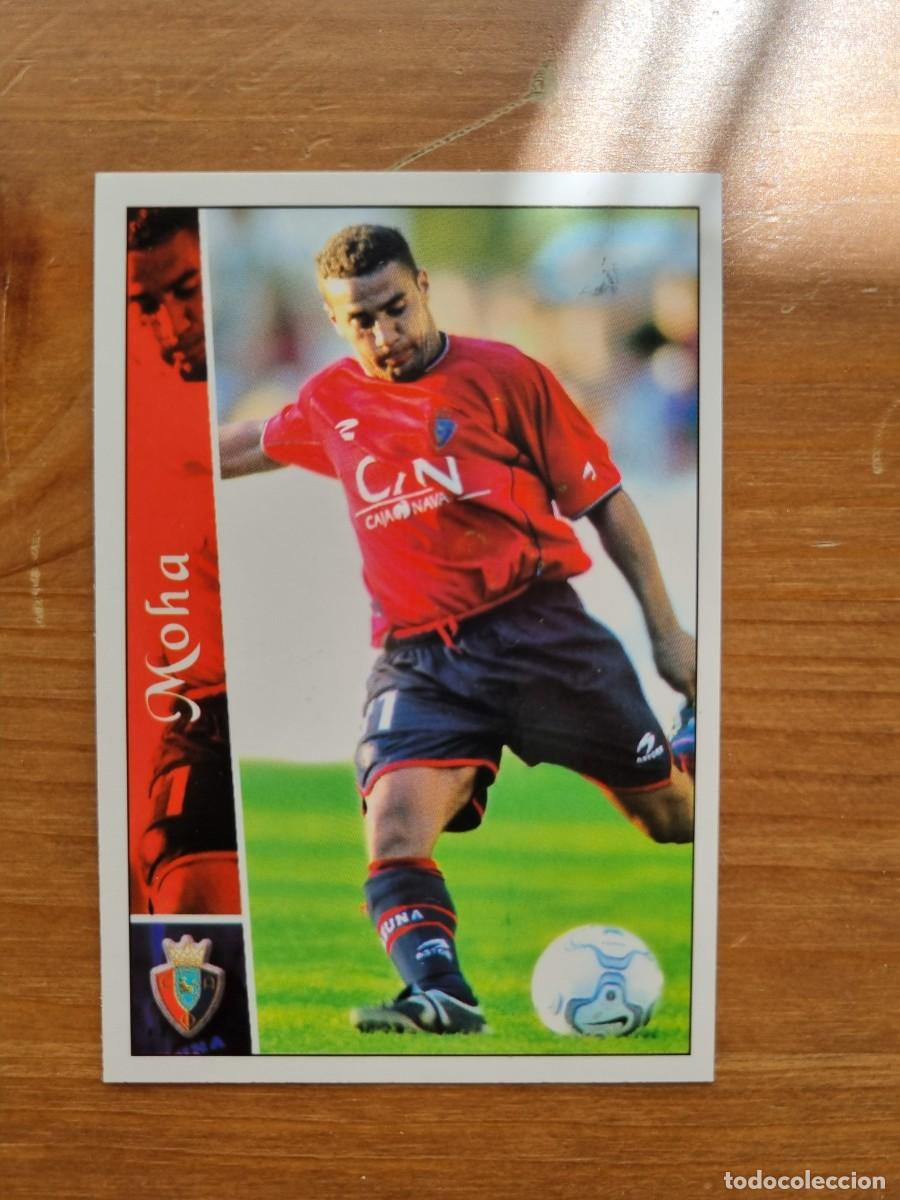Cromos de f&uacute;tbol: 456 MOHA (CA Osasuna). Las Fichas de la Liga 2002 2003 02 03 (Mundicromo)