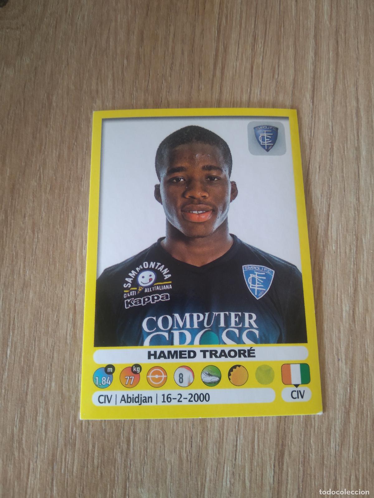 Cromos de f&uacute;tbol: 136 HAMED TRAORE EMPOLI CROMO FUTBOL PANINI LIGA ITALIA 18-19 CALCIATORI 2018-2019