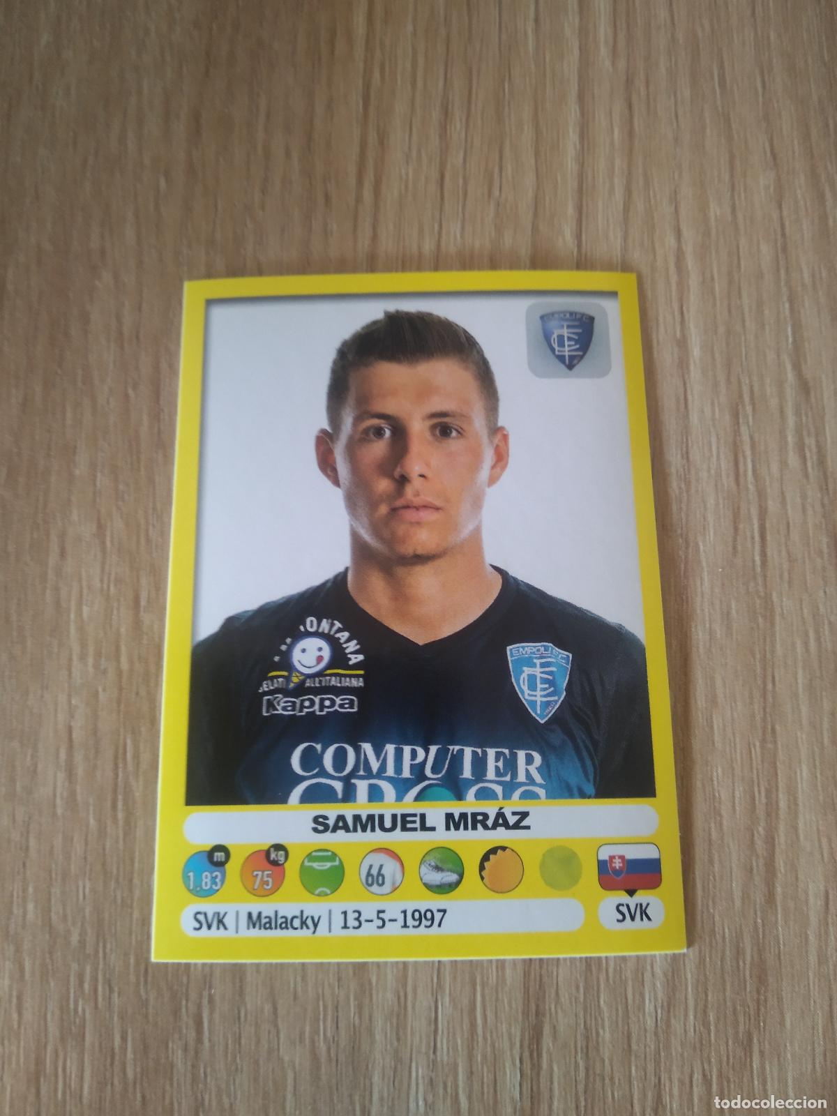 Cromos de f&uacute;tbol: 138 SAMUEL MRAZ EMPOLI CROMO FUTBOL PANINI LIGA ITALIA 18-19 CALCIATORI 2018-2019