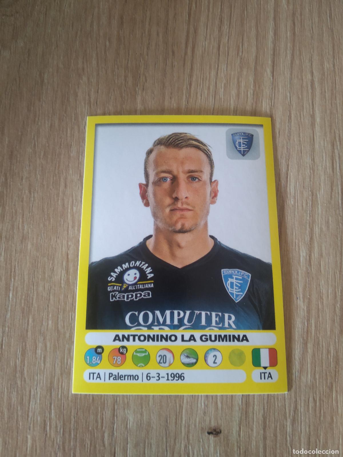 Cromos de f&uacute;tbol: 139 ANTONINO LA GUMINA EMPOLI CROMO FUTBOL PANINI LIGA ITALIA 18-19 CALCIATORI 2018-2019