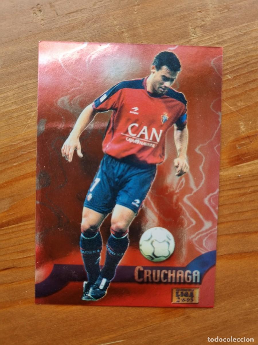 Cromos de f&uacute;tbol: 459 CRUCHAGA (CA Osasuna) EL MEJOR. Las Fichas de la Liga 2002 2003 02 03 (Mundicromo)