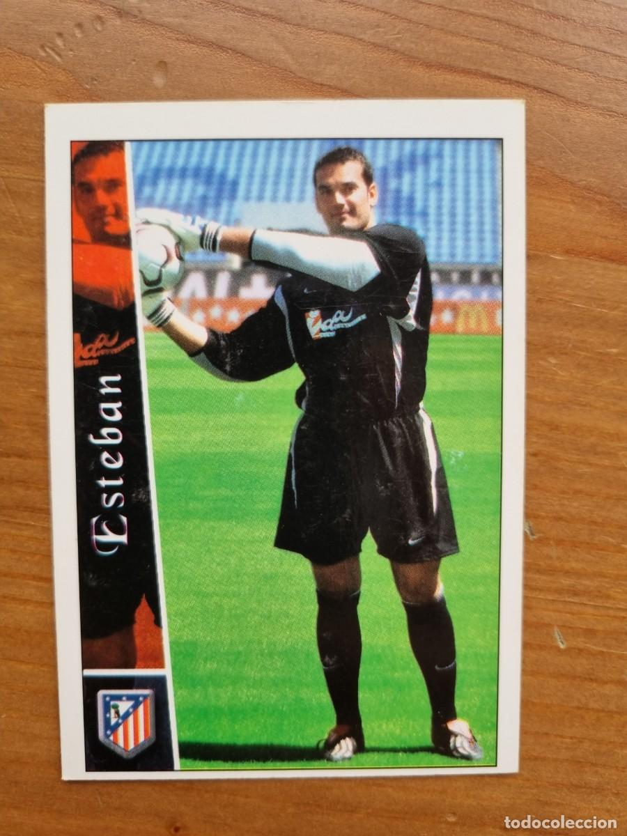 Cromos de f&uacute;tbol: 464 ESTEBAN (Atl&eacute;tico de Madrid). Las Fichas de la Liga 2002 2003 02 03 (Mundicromo)