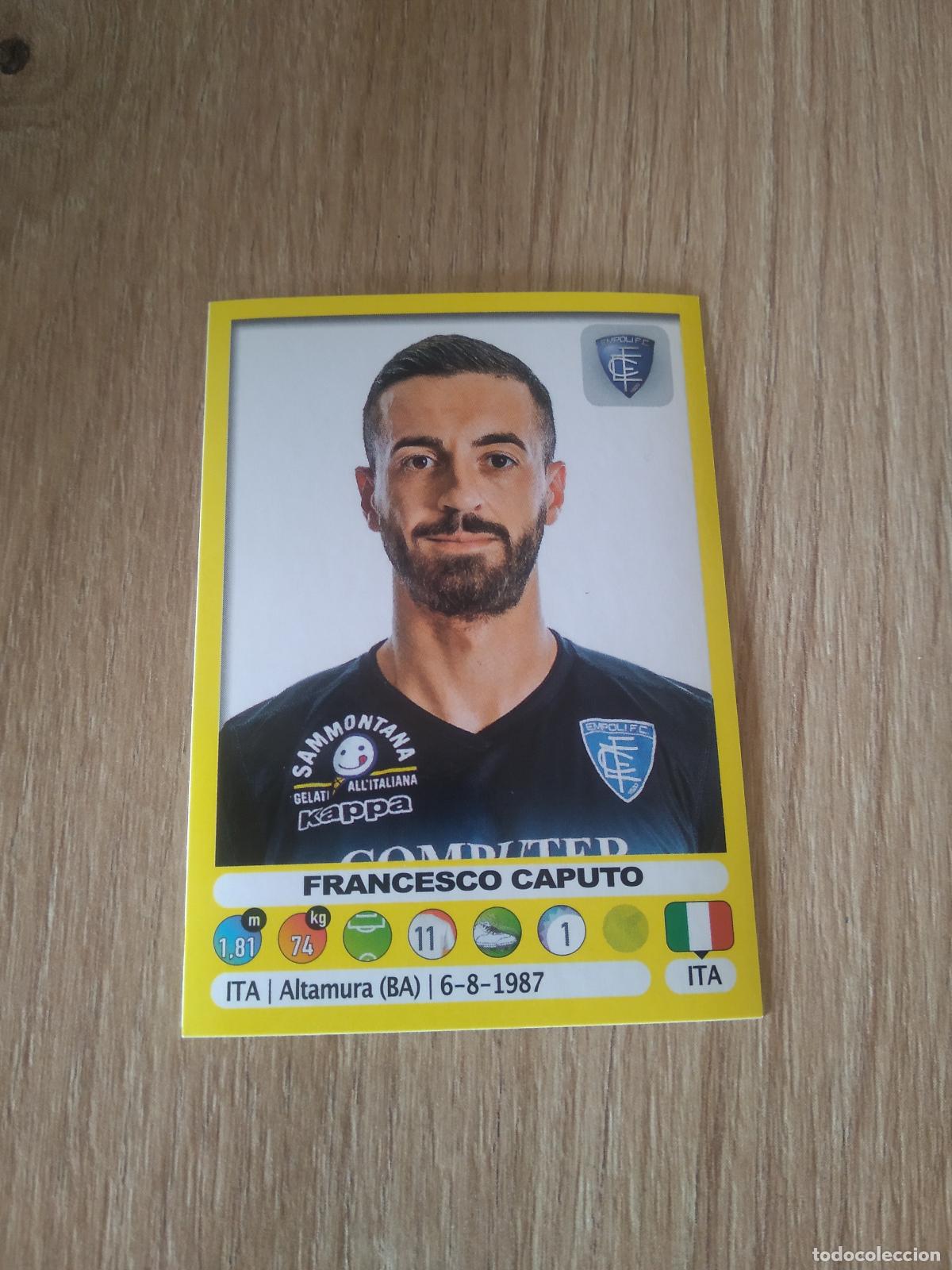Cromos de f&uacute;tbol: 140 FRANCESCO CAPUTO EMPOLI CROMO FUTBOL PANINI LIGA ITALIA 18-19 CALCIATORI 2018-2019