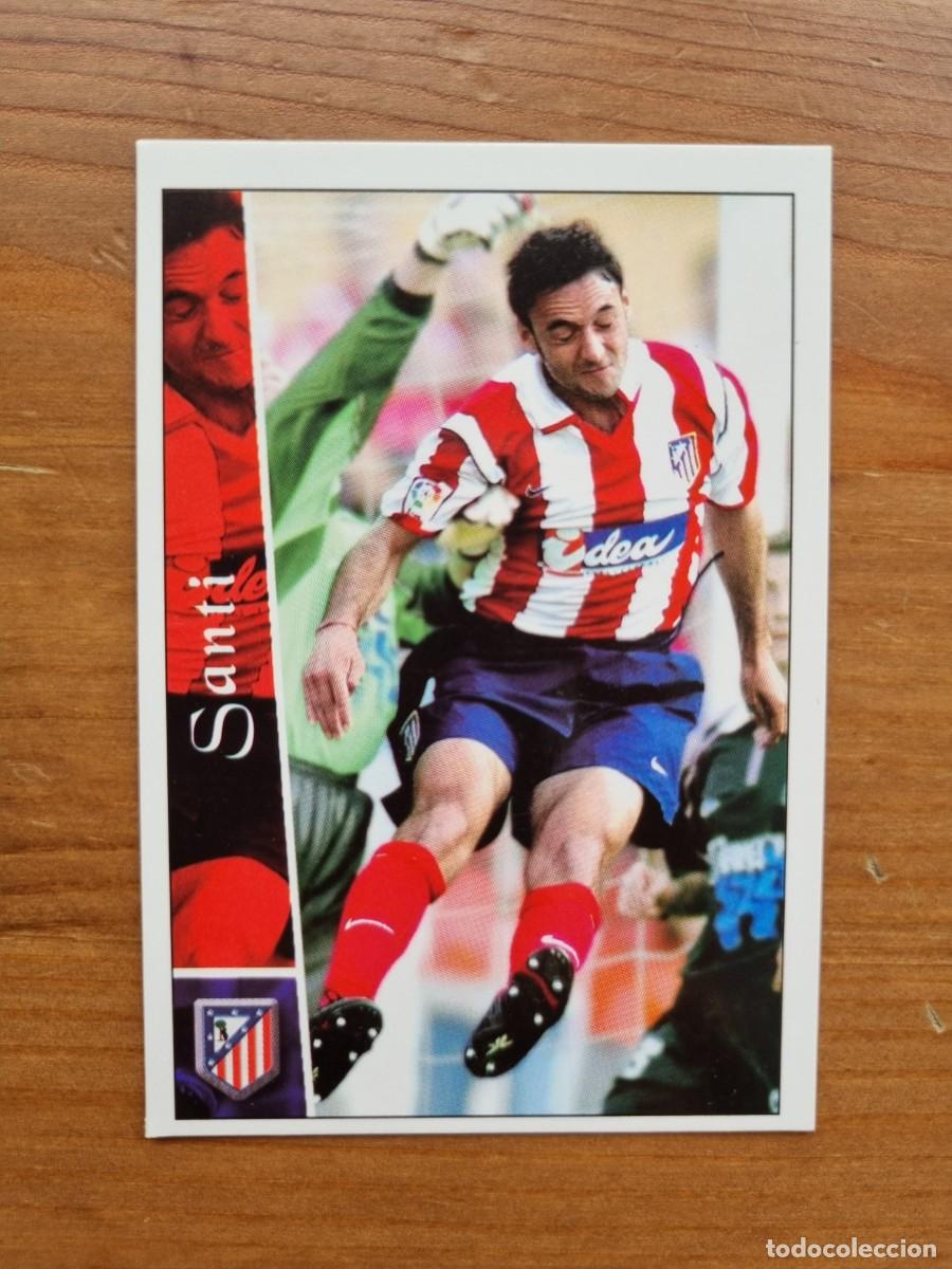 Cromos de f&uacute;tbol: 469 SANTI (Atl&eacute;tico de Madrid). Las Fichas de la Liga 2002 2003 02 03 (Mundicromo)