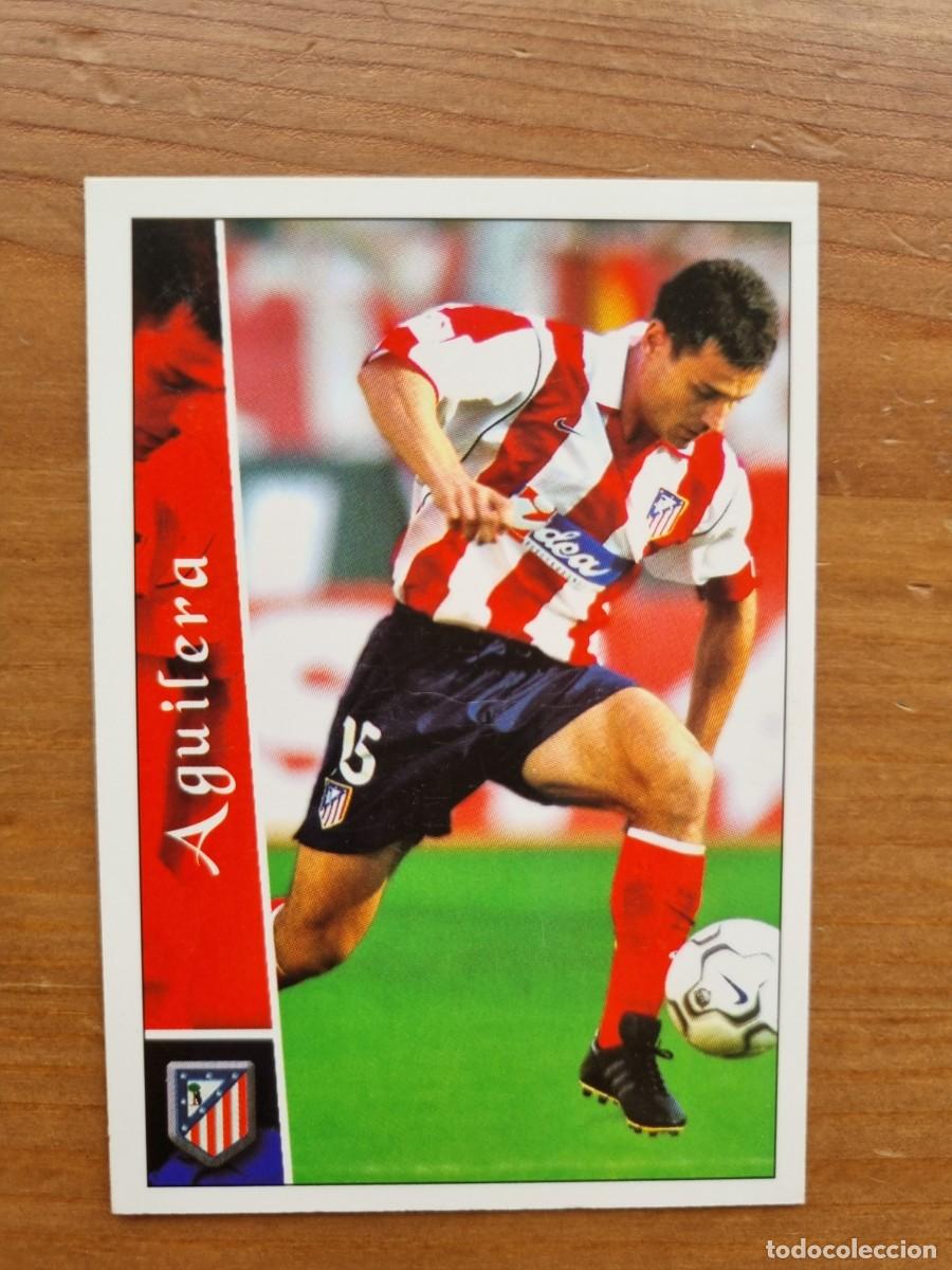 Cromos de f&uacute;tbol: 472 AGUILERA (Atl&eacute;tico de Madrid). Las Fichas de la Liga 2002 2003 02 03 (Mundicromo)