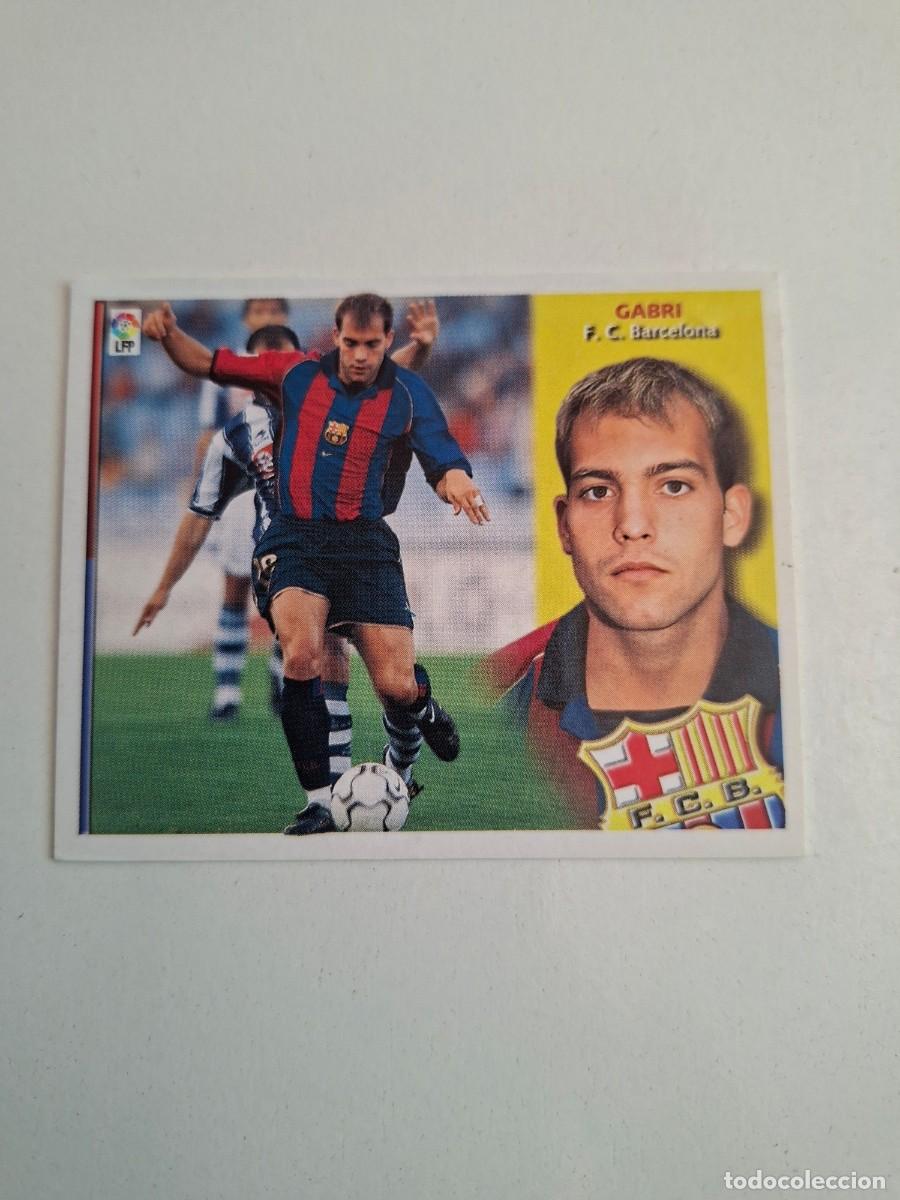 Cromos de f&uacute;tbol: ESTE - LIGA 02/03 - 2002 2003 - F.C. BARCELONA - GABRI - VENTANILLA SUPERIOR